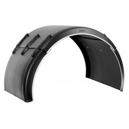 Skärm parlok 650 mm 3-delad