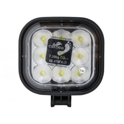 Arbetslampa led 12-36v 2160 lumen med inbyggd dt-kontakt
