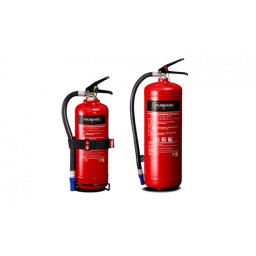 Brandsläckare pulver 2 kg 13a inkl. hållare