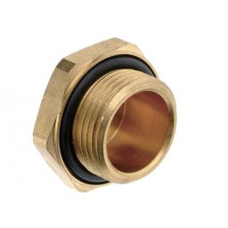 Plugg 1/4" med tryck och o-ring