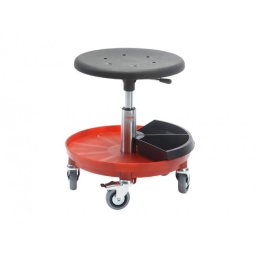 Åkstol låg 360-475 mm global m plastbrickor