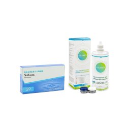 SofLens 59 (6 linser) + Solunate Multi-Purpose 400 ml med linsetui