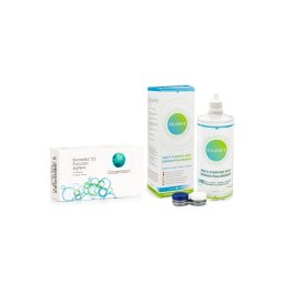 Biomedics 55 Evolution CooperVision (6 linser) + Solunate Multi-Purpose 400 ml med linsetui