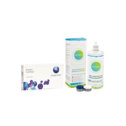 Biofinity Multifocal CooperVision (6 linser) + Solunate Multi-Purpose 400 ml med linsetui