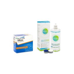 SofLens Toric (6 linser) + Solunate Multi-Purpose 400 ml med linsetui