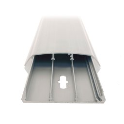 Golvlist - Kabelkanal i aluminium. 2.5 meter