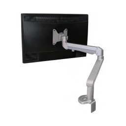 Monitorarm LC50. Fri Frakt! Gasfjädrad. 4-ledad. Quick-Hook. Silver