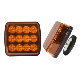 BriodLights Alert 2 st laddningsbart varningsljus med magnet