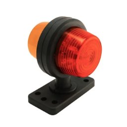 Led positionsljus 110 mm röd/orange