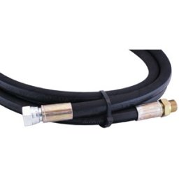 Ht-slang 3 m 3/8"in x 3/8"utv blå stålarmerad 250 bar 160°c