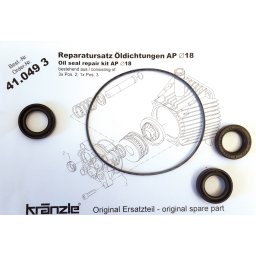 Repsats oljepackningar ap packbox / o-ring 410493