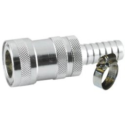 Snabbkopp.nito 1/2" 1/2" slang med backventil