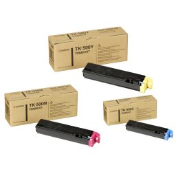 TK-500CMY Toner original Färg. Fri Frakt!