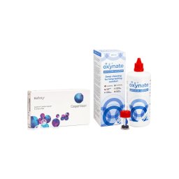 Biofinity CooperVision (6 linser) + Oxynate Peroxide 380 ml med linsetui