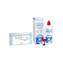 Acuvue Oasys (6 linser) + Oxynate Peroxide 380 ml med linsetui