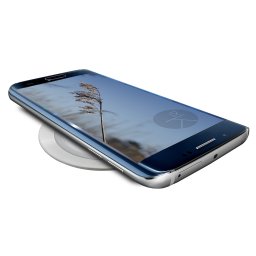 Axessline QI Wireless Laddare - borstat stål