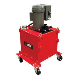 Hydraulpump Elektrisk 1,5 Hk 56 L, 4-vägs, 3-pos. Manuell