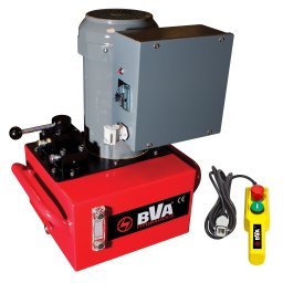 Hydraulpump Elektrisk 1 Hk 19,4 L, 4-vägs, 3-pos. Fjärrko