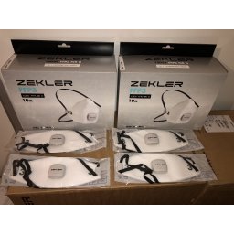 Andningsskydd Zekler halvmask 1503V FFP3 högsta skyddsklass 3-pack