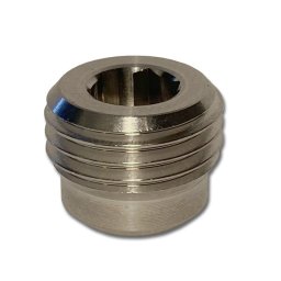 Plug 1/4" Rostfritt