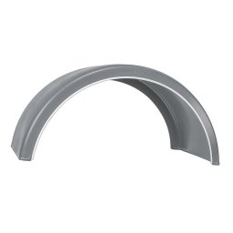 Skärm Parlok Silver 595x1700 Mm Ral9022