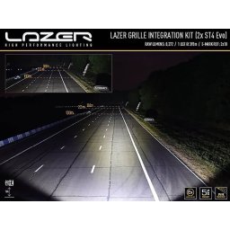 Lazer Ledrampskit Toyota Hilux Inv. X 2018+ 2x St4 Evo.