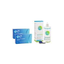 Lenjoy Bi-weekly Aqua+ (12 linser) + Solunate Multi-Purpose 400 ml med linsetui
