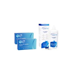 Lenjoy Bi-weekly Aqua+ (12 linser) + Vantio Multi-Purpose 360 ml med linsetui