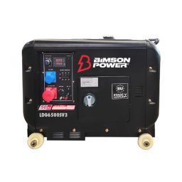 Bimson Power 5500 Watt Dieselelverk 3-fas med ATS-port