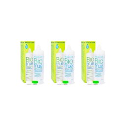 Biotrue Multi-Purpose 3 x 480 ml med linsetuier