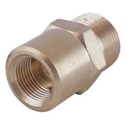 Nippel m22x3/8" utvxinv g