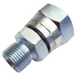 Sexkantnippel stål 1/2"x3/8"iu