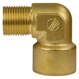 Vinkel mässing 3/8" inv/utv -m 350 bar