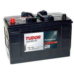 Startbatteri Tudor TG1101 Prof 110 AH 12V Köldstartström 750 EN A