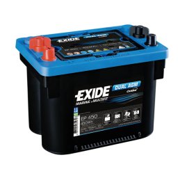 Startbatteri EP451 Exide Marin/Fritid Dual AGM 50 Ah