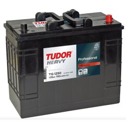 Startbatteri Tudor TG1250 Prof 125 AH 12V Köldstartström 760 EN D09