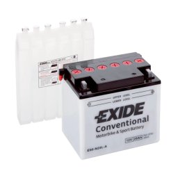 Startbatteri 4522 Exide MC E60-N24L-A 28Ah
