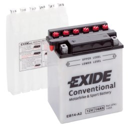 Startbatteri Exide Conventional Motorbike & Sport Battery 12V 14Ah EB14-A2