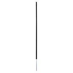 Pvc-plaststolpe Svart 13mm 0,98m (10)