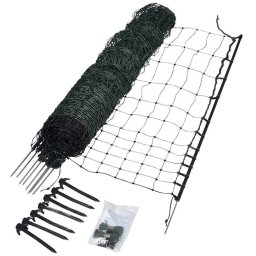 Fjäderfänät, Enkel Spets, 112cm, 25m