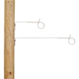 Distanshållare Pigtail (vit, 17,5cm, 10 St)