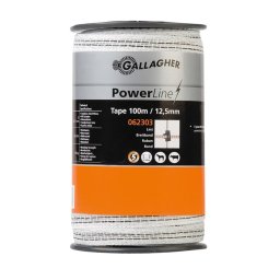 Powerline Band 12,5mm (vit, 100m)