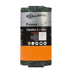 Vidoflex 3 Powerline (grön, 100m)