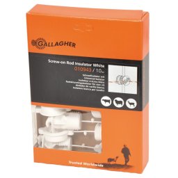 Tilläggsisolator Vit Ø6-14mm (10 St)