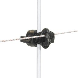 Tilläggsisolator Svart Ø4-10mm (250)