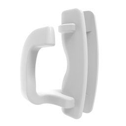 Isolator För Multi Tråd Stolpe Vit (20 Stck)