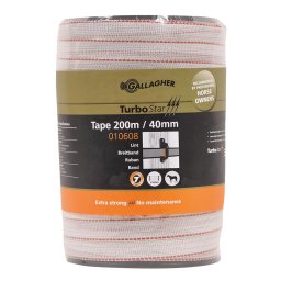 Turbostar Band 40mm (vit, 200m)