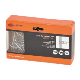 Clips Glasfiberstolpe Ø10mm (25 St)