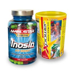 Aminostar Inosin 100 cps. + Flash 500 g. ZADARMO