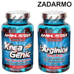 Aminostar Krea-Genic + L-Arginin 360 cps. ZADARMO